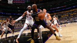 [腾讯全场集锦]🏀太阳全场仅得73分 湖人锁西部前四 詹姆斯28+6+12 肯纳德19分