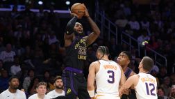 [腾讯原声集锦]🏀太阳全场仅得73分 湖人锁西部前四 詹姆斯28+6+12 肯纳德19分