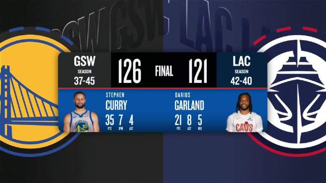 04月16日NBA附加赛4 勇士 – 快船 全场录像【全场录像+集锦】