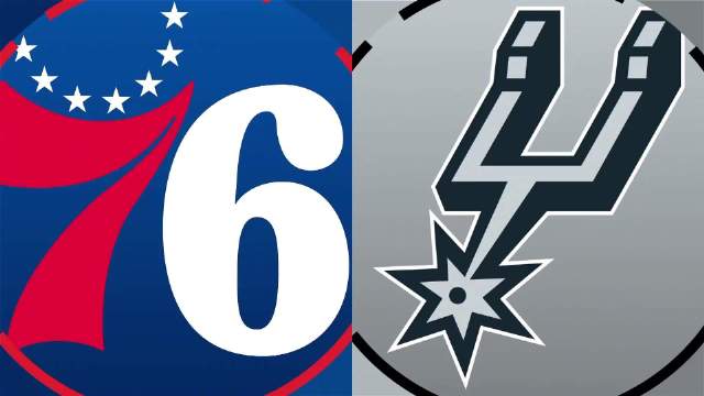 04月07日NBA常规赛 76人 - 马刺 全场录像
