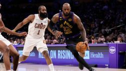 [腾讯原声集锦]🏀东詹双里程碑！湖人轻取骑士三连胜 东契奇42+12 米切尔低迷