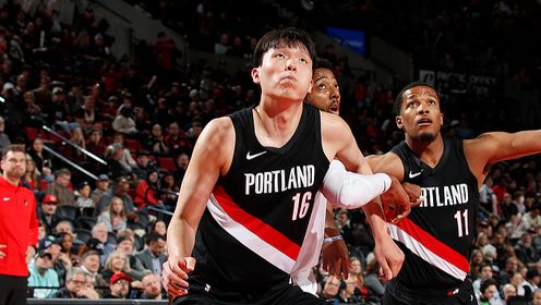 [腾讯全场集锦]🏀杨瀚森4分3板 开拓者大胜篮网 卡马拉新高35分&9记三分