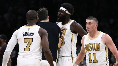 [腾讯全场集锦]🏀凯尔特人力克76人 科塔27+17 布朗27+8+8 马克西33+6