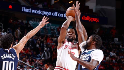 [腾讯全场集锦]🏀火箭送独行侠4连败 阿门21+8+9 杜兰特致胜助攻 弗拉格34+12